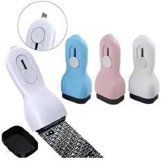 CARIMBO PROTETOR DE DADOS COM ESTILETE REPOSIÇÃO